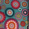 Loneta estampada Mandala Turquesa - Imagen 4
