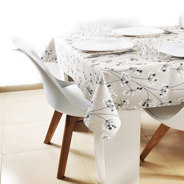 Mantel antimanchas impermeable Lusa-beig - Imagen 4